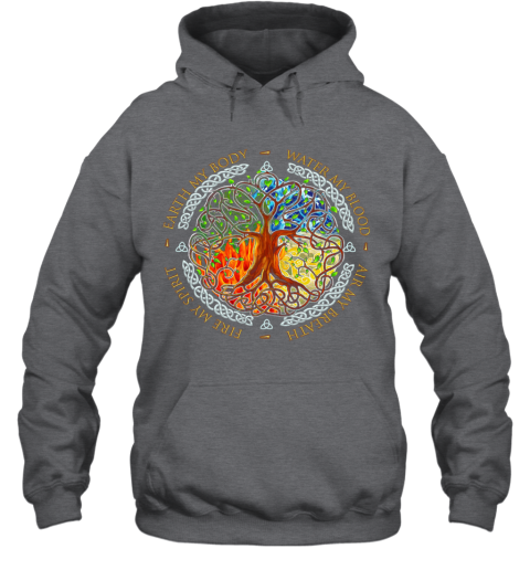 fire and water hoodie