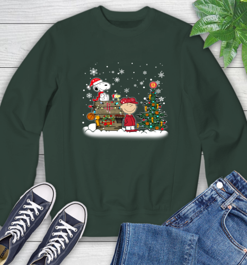 Houston Rockets NBA Basketball Christmas The Peanuts Movie Snoopy Championship Sweatshirt 12