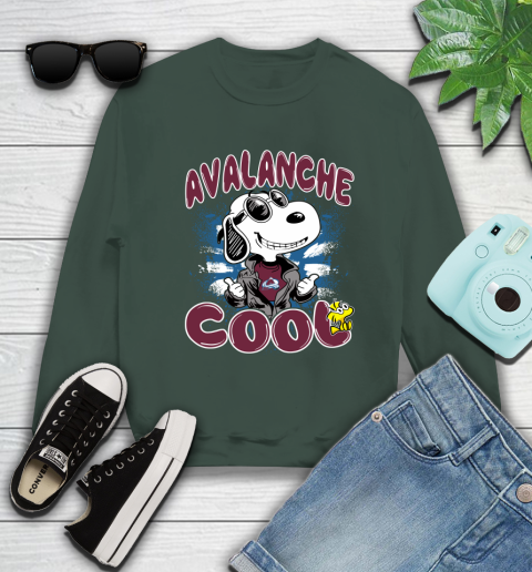 NHL Hockey Colorado Avalanche Cool Snoopy Shirt Sweatshirt 12