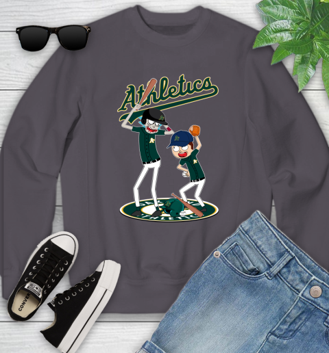 MLB Oakland Athletics Rick And Morty Baseball 120