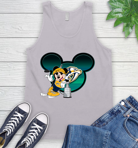 NHL Nashville Predators Stanley Cup Mickey Mouse Disney Hockey T Shirt Tank Top 4