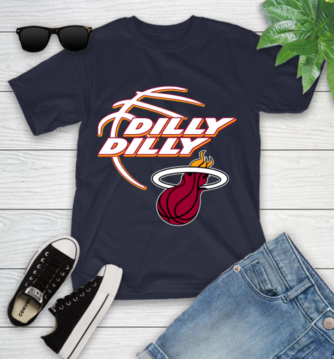 NBA Miami Heat Dilly Dilly Basketball Sports Youth T-Shirt 3