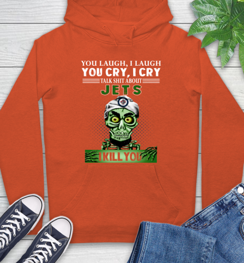 NHL Talk Shit About Winnipeg Jets I Kill You Achmed The Dead Terrorist Jeffrey Dunham Hockey Hoodie 4