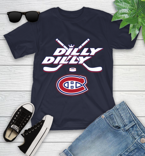 NHL Montreal Canadiens Dilly Dilly Hockey Sports Youth T-Shirt 3