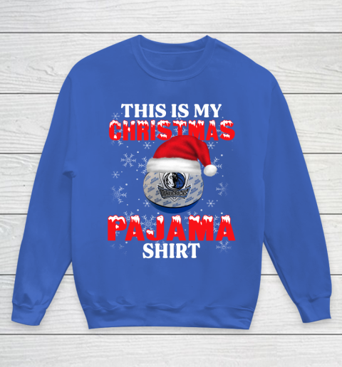 Dallas Mavericks This Is My Christmas Pajama Shirt NBA Youth Sweatshirt 6