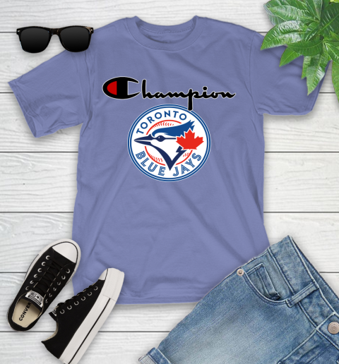MLB Baseball Toronto Blue Jays Champion Shirt Youth T-Shirt 12