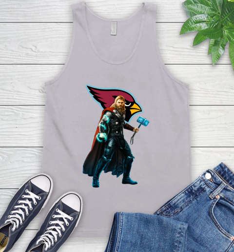 NFL Thor Avengers Endgame Football Arizona Cardinals Tank Top 4