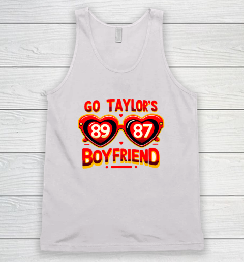 Super Bowl Go Taylor's Boyfriend Tank Top