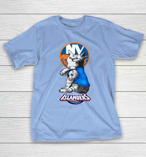 NHL My Cat Loves New York Islanders Hockey T-Shirt 10