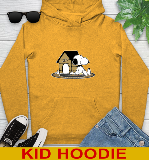 NHL Hockey Anaheim Ducks Snoopy The Peanuts Movie Shirt Youth Hoodie 3