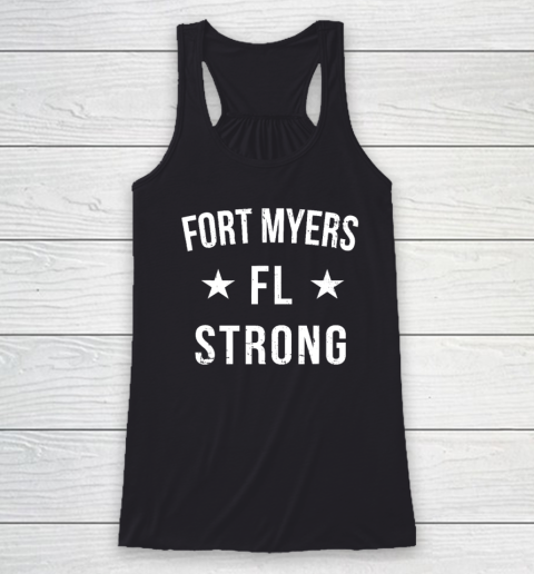 Fort Myers Florida Strong Prayer Support Racerback Tank