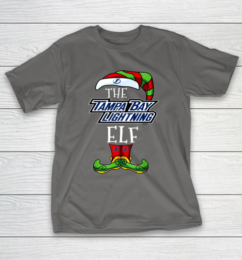 Tampa Bay Lightning Christmas ELF Funny NHL T-Shirt 8