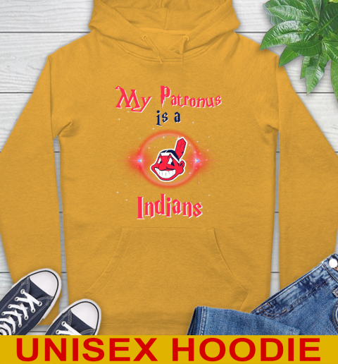 MLB Baseball Harry Potter My Patronus Is A Cleveland Indians Hoodie 2