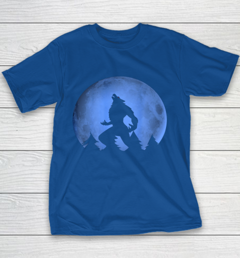 Werewolf Blue Moon wolf full moon on Halloween costume 2020 Youth T-Shirt 6