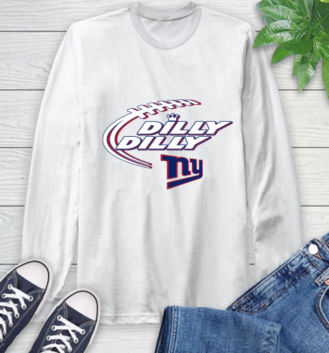 NFL New York Giants Dilly Dilly Football Sports Long Sleeve T-Shirt