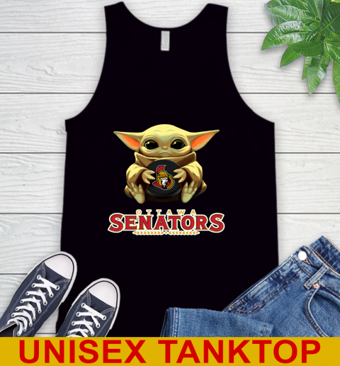 NHL Hockey Ottawa Senators Star Wars Baby Yoda Shirt 71