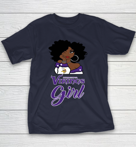 Minnesota Vikings Girl NFL Youth T-Shirt 4