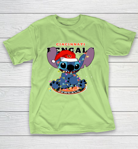 Cincinnati Bengals NFL Football noel stitch Christmas T-Shirt 6