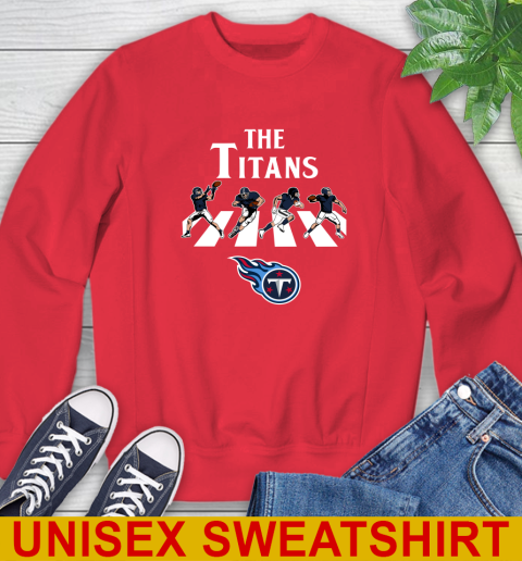 NFL Football Tennessee Titans The Beatles Rock Band Shirt Sweatshirt 12