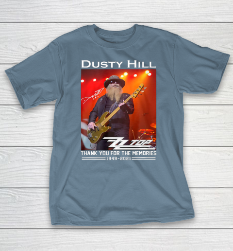 Dusty Hill Thank You For Memories T-Shirt 6