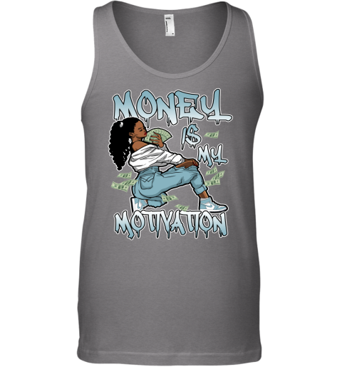 Jordan 1 Turbo Green Matching Sneaker Tshirt For Woman For Girl Money Is My Motivation White Jordan Shirt