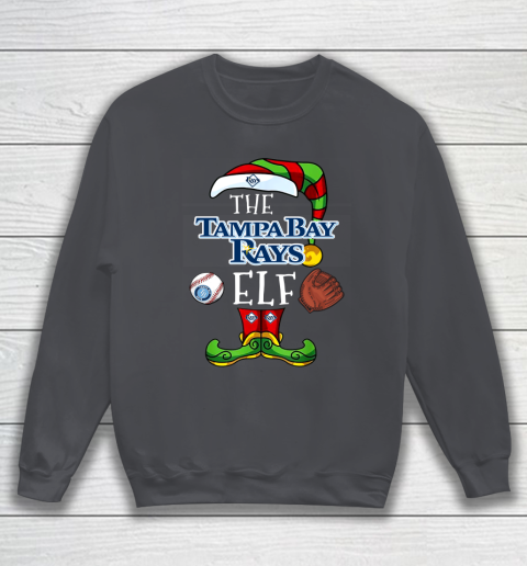 Tampa Bay Rays Christmas ELF Funny MLB Sweatshirt 4