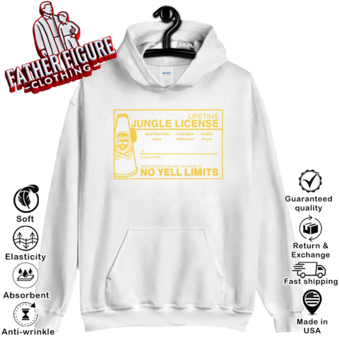 East Carolina Pirates Lifetime Jungle License No Yell Limits Hoodie