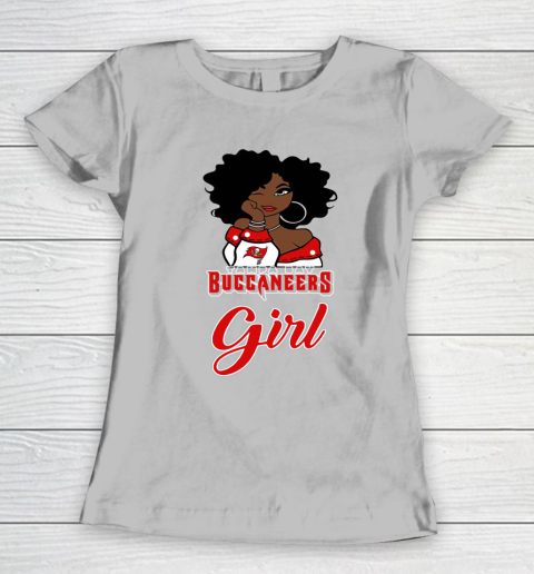 Tampa Bay Buccaneers Girl NFL Women's T-Shirt 6