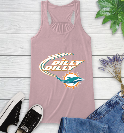 NFL Miami Dolphins Dilly Dilly Football Sports Racerback Tank 11