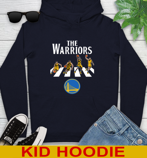 NBA Basketball Golden State Warriors The Beatles Rock Band Shirt Youth Hoodie 3