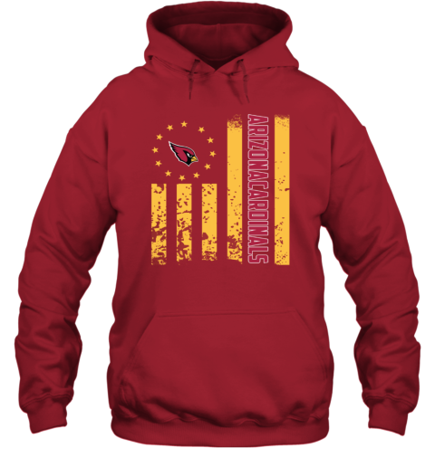 NFL Arizona Cardinals American Flag Hoodie oy9a nfl arizona cardinals american flag hoodie 23 front red
