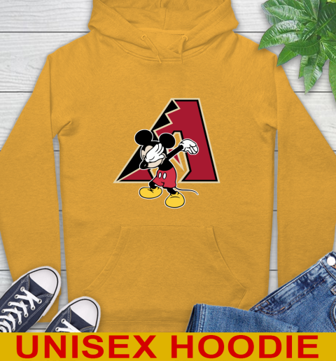 Arizona Diamondbacks MLB Baseball Dabbing Mickey Disney Sports Hoodie 3