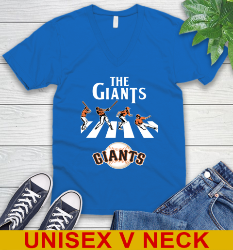 MLB Baseball San Francisco Giants The Beatles Rock Band Shirt V-Neck T-Shirt 6 MLB Baseball San Francisco Giants The Beatles Rock Band Shirt V-Neck T-Shirt - Image 6