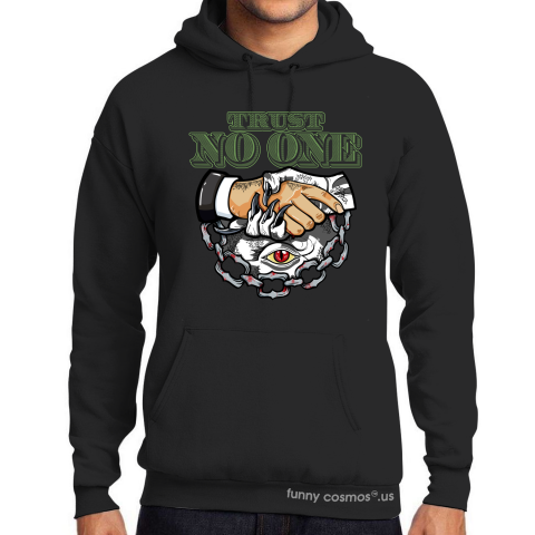 Trust No One Eye Hoodie To Matching Jordan 5 Fire Red White Black Hoodie Hip Hop Hoodie Sneakers Matching