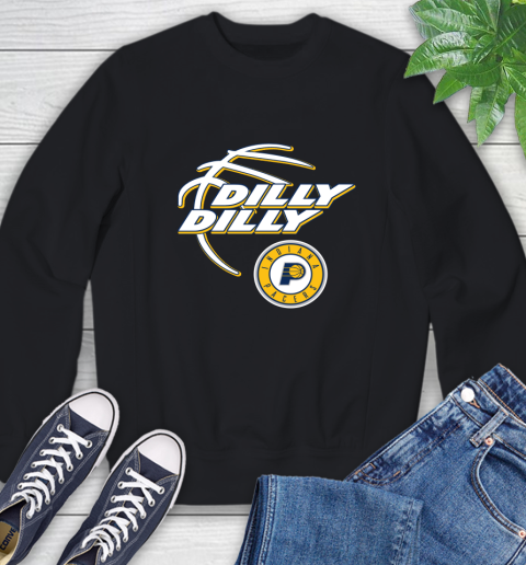 NBA Indiana Pacers Dilly Dilly Basketball Sports Sweatshirt 2