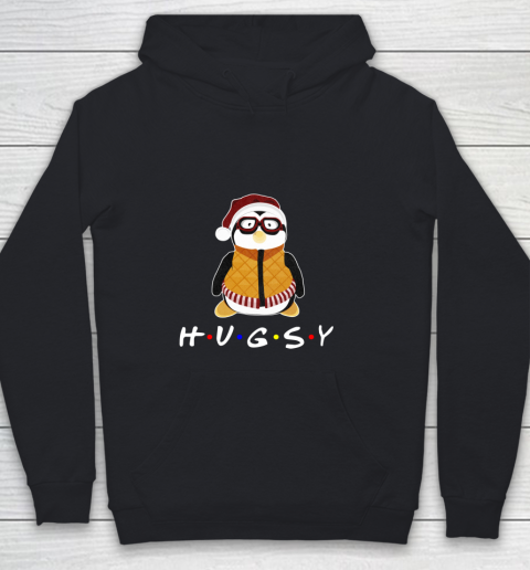 Funny Tee Hugsy Penguin For Friends Christmas Unagi Lobster Youth Hoodie