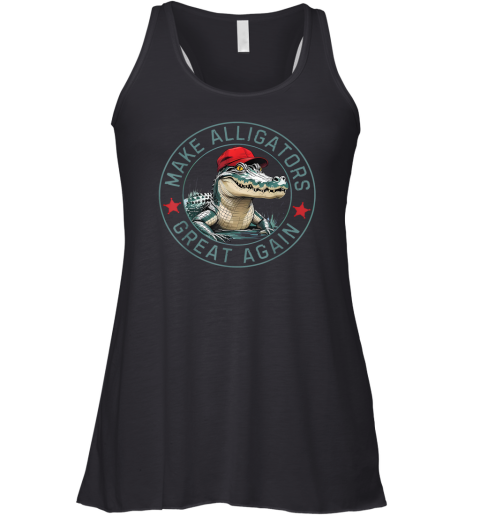 Make Alligators Great Again Racerback Tank