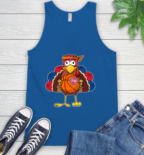 Detroit Pistons Turkey thanksgiving day Tank Top 5