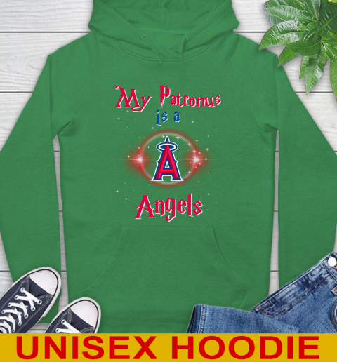 MLB Baseball Harry Potter My Patronus Is A Los Angeles Angels Hoodie 8