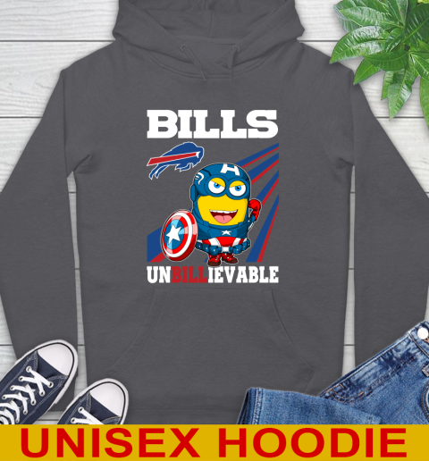 NFL Football Buffalo Bills Captain America Marvel Avengers Minion Shirt Hoodie 7