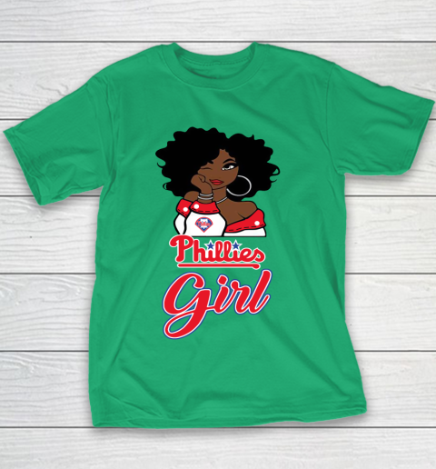 Philadelphia Philliess Girl MLB Youth T-Shirt 6
