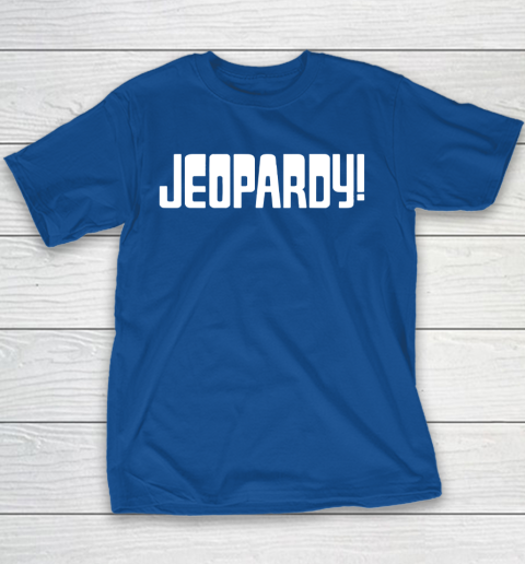 Jeopardy Game Show Funny Youth T-Shirt 6