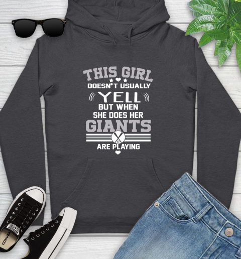 San Francisco Giants MLB Baseball I Yell When My Team Is Playing Youth Hoodie 8