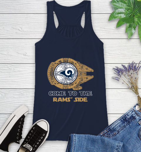 NFL Come To The Los Angeles Rams Wars Football Sports Racerback Tank 10
