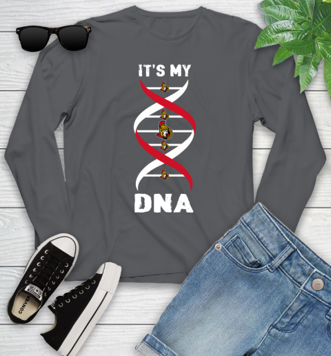 Ottawa Senators NHL Hockey It's My DNA Sports Youth Long Sleeve 9