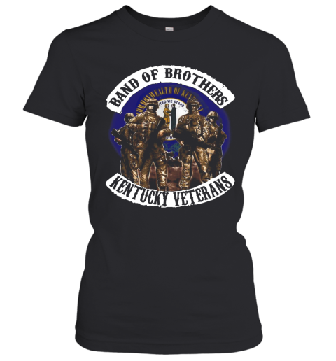 Band Of Brothers Kentucky Veterans Women's T-Shirt