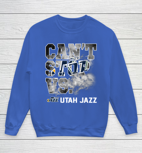NBA Utah Jazz Basketball Can't Stop Vs Youth Sweatshirt 6