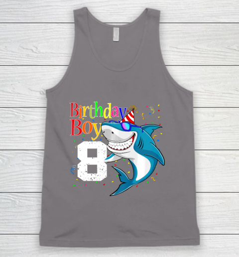 Kids 8th Birthday Boy Shark Shirts 8 Jaw Some Four Tees Boys 8 Years Old Tank Top 6