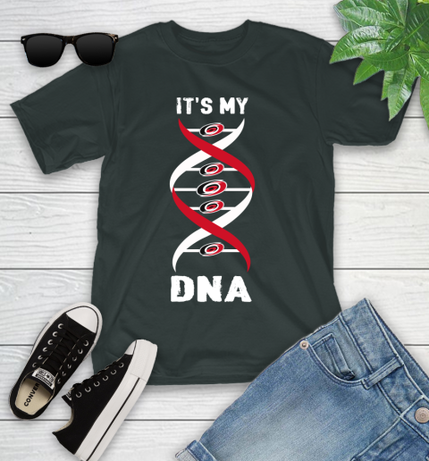 Carolina Hurricanes NHL Hockey It's My DNA Sports Youth T-Shirt 6
