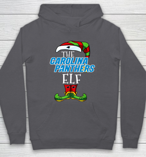 Carolina Panthers Christmas ELF Funny NFL Hoodie 4